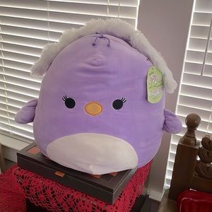 Elina the Purple Peacock Squishmallow 16”